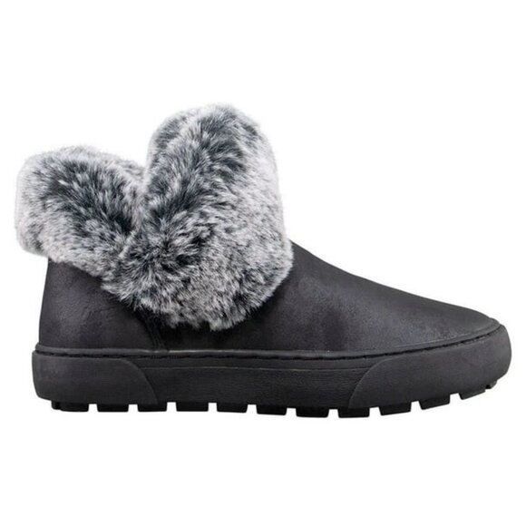 LUGZ Women's Sprig Fashion Chukka Boot Faux Fur WSPRID-069 Black Size 5.5 - Picture 1 of 5